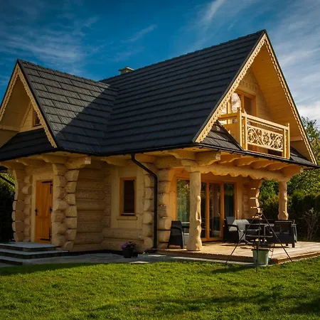 Chata Czarny Kot Z Kominkiem I Sauna Janowice Wielkie Exterior photo