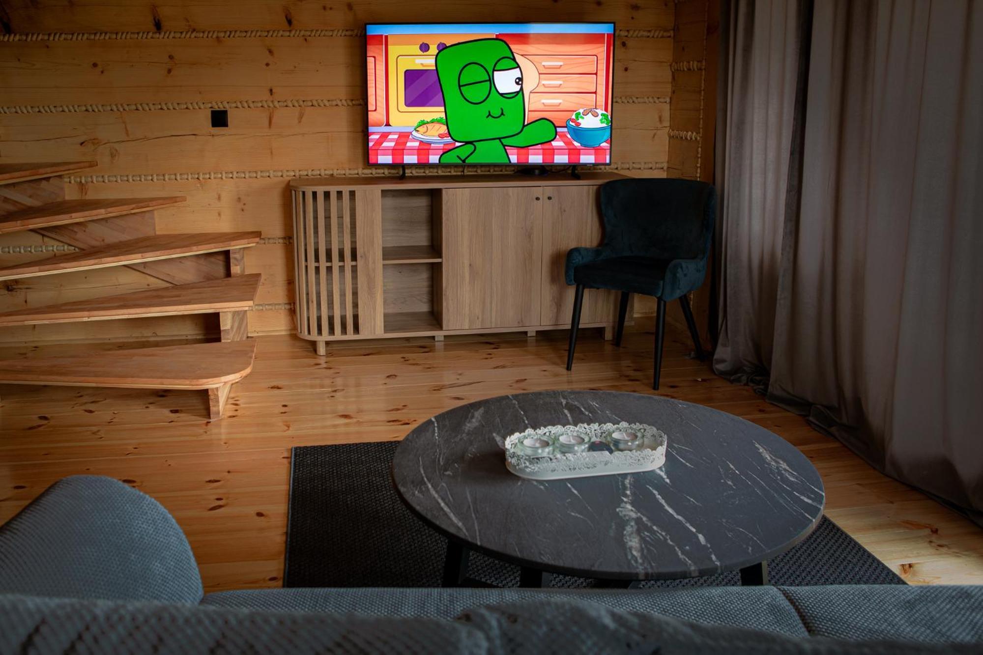 Czarny Kot Z Kominkiem I Sauna Chalet Janowice Wielkie