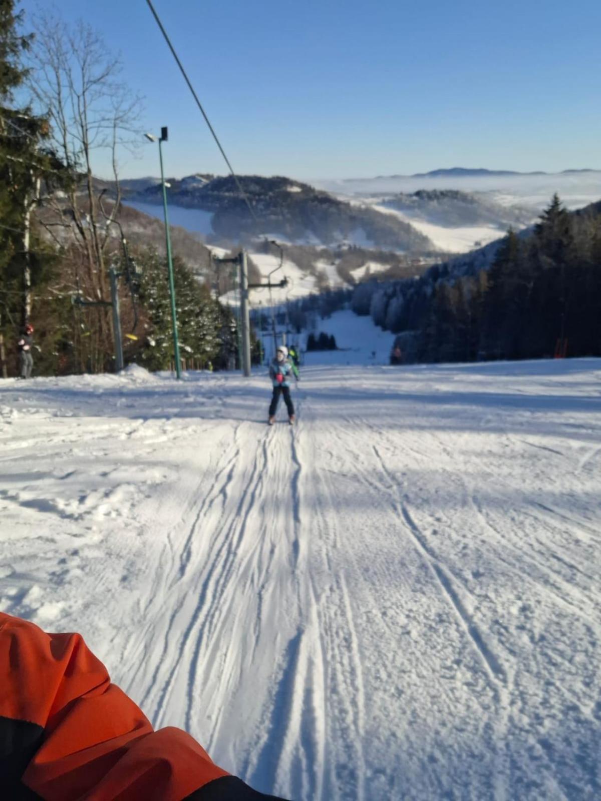 Czarny Kot Z Kominkiem I Sauna Chalet *